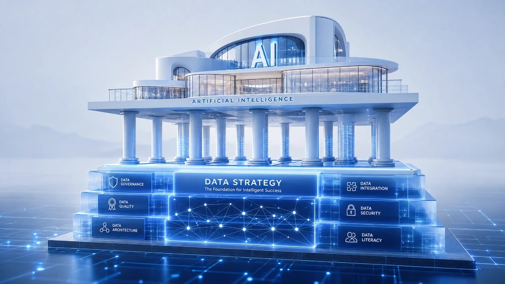 Fundament aus belastbarer Datenbasis als Voraussetzung für KI-Projekte – LYN Intelligence